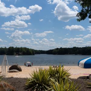 Easy access to the main beach.