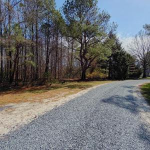 road leading to homesite