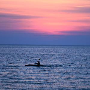 Paddling the Bay