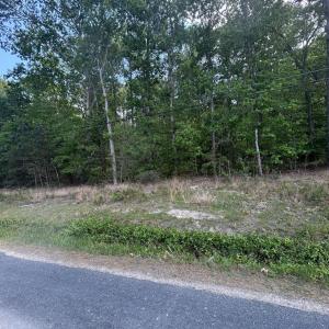 Road in front of property