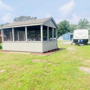 VIEW FROM REAR OF LOT
