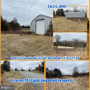 Photo #1 of 6485 S SEMINOLE TRAIL, ROCHELLE, VA 9.0 acres