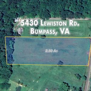 Photo #4 of 5430 LEWISTON RD, BUMPASS, VA 2.5 acres