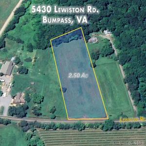 Photo #1 of 5430 LEWISTON RD, BUMPASS, VA 2.5 acres