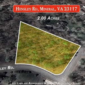 Photo #1 of HENSLEY RD, MINERAL, VA 2.0 acres