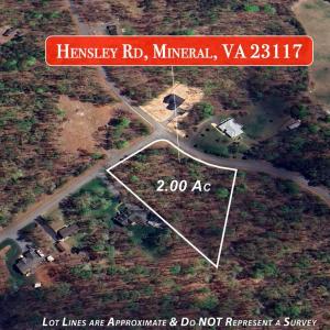 Photo #2 of HENSLEY RD, MINERAL, VA 2.0 acres