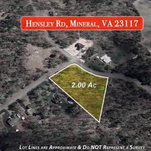 Photo #3 of HENSLEY RD, MINERAL, VA 2.0 acres