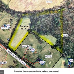 Photo #1 of ORANGE RD, PRATTS, VA 11.1 acres