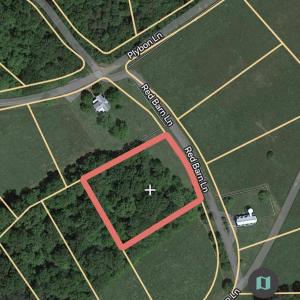 Property lines, above view