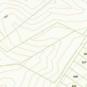 Topo map Lot's 21 A&B