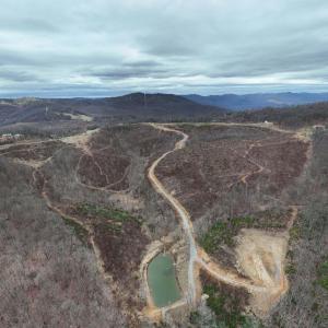 aerial view of land