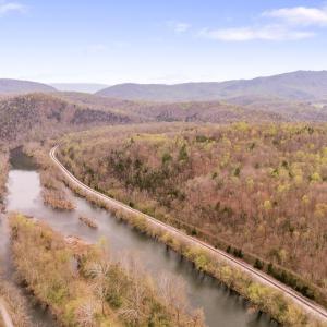 South along river