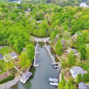 Walnut Run marina aerial