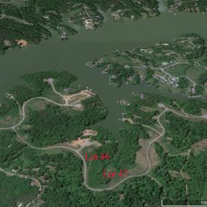 google earth lots 46 and 47 higher up