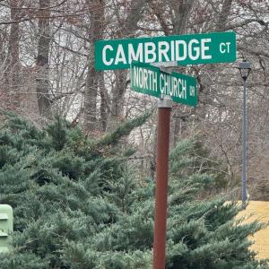 Lot 50 sign Cambridge-North Church