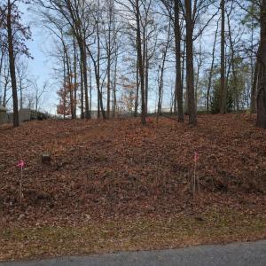 land from road