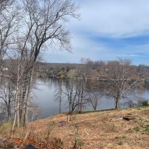 View from top of lot