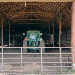 Rice barn inside