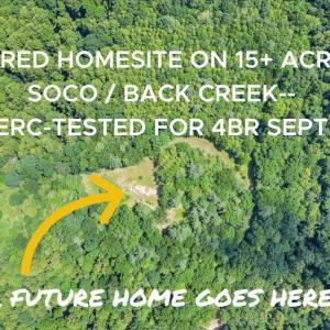 2.5-Acre Cleared homesite w Rigetop View