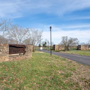 The Coves gated entrance