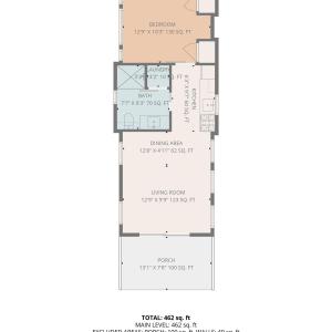 Floor Plan House Tract A