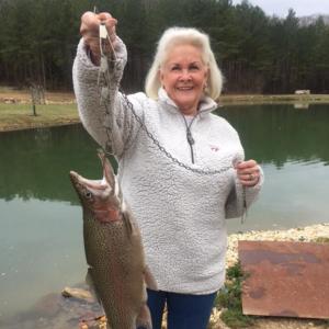 fish and lady