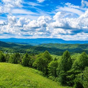 aerial mountain views 1