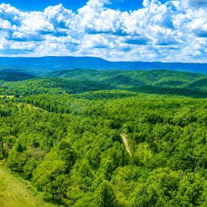 aerial mountain views 22