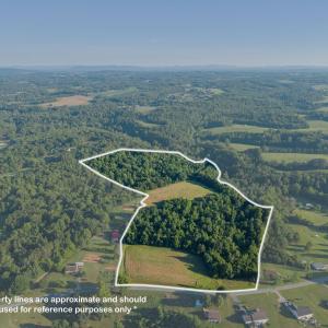 Property boundary overview — 33 acres