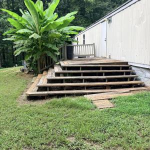 mobile home back
