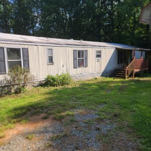mobile home front
