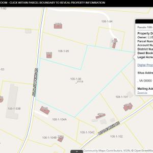 GIS parcel info