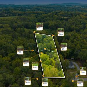 Aerial Context 6 Parcel Overlay detail