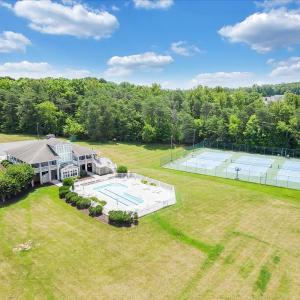 Clubhouse pool and tennis