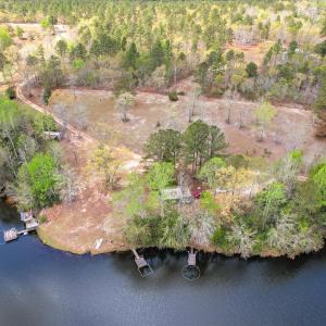 Main Pond Dock Aerial