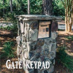 Grande Pines Gate Keypad
