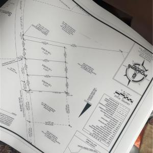 Lots were surveyed but not yet recorded