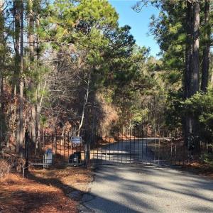 Gated Entrance to Subdivision