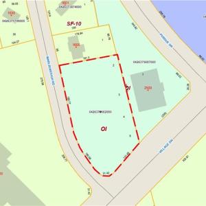 Zoning & Dimensions Map