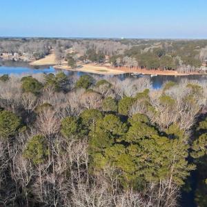 Aerial view toward Lake and Golf Course.