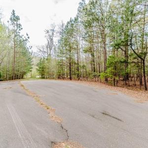 Ground view from cul-de-sac to driveway