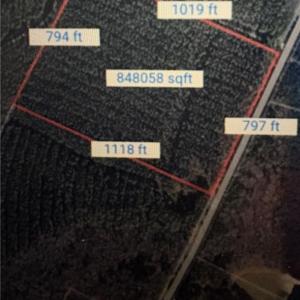 Lot dimensions