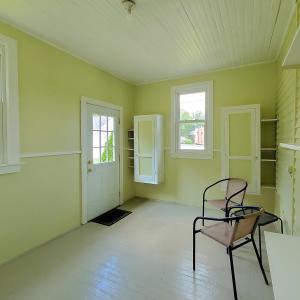 Enclosed porch/mudroom
