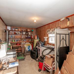 Brick Garage Back Room