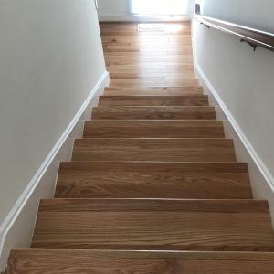 New Wooden Floor Stairwell