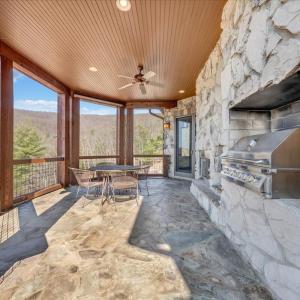 39 Built-In Grill and Firplace  (Wood or