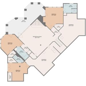 92 Main Level Floor Plan