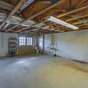 Guest house unfinished basement