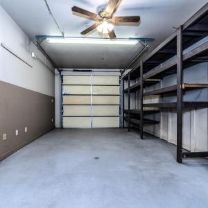 Converted garage in office