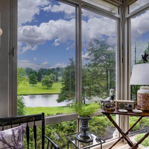 View of Pond from Sunroom